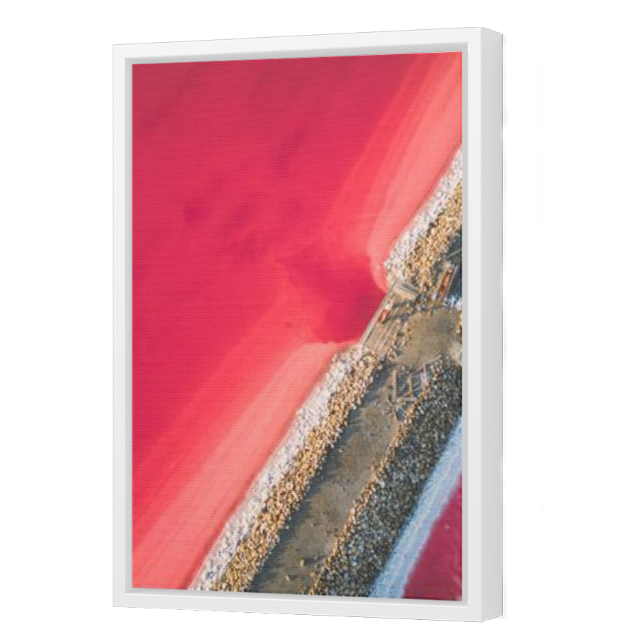 Thumbnail for Canvas - White Floating Frame
