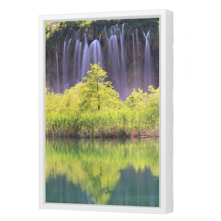 Thumbnail for Canvas - White Floating Frame