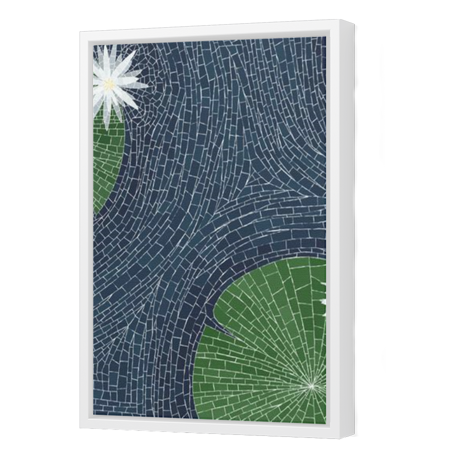 Thumbnail for Canvas - White Floating Frame