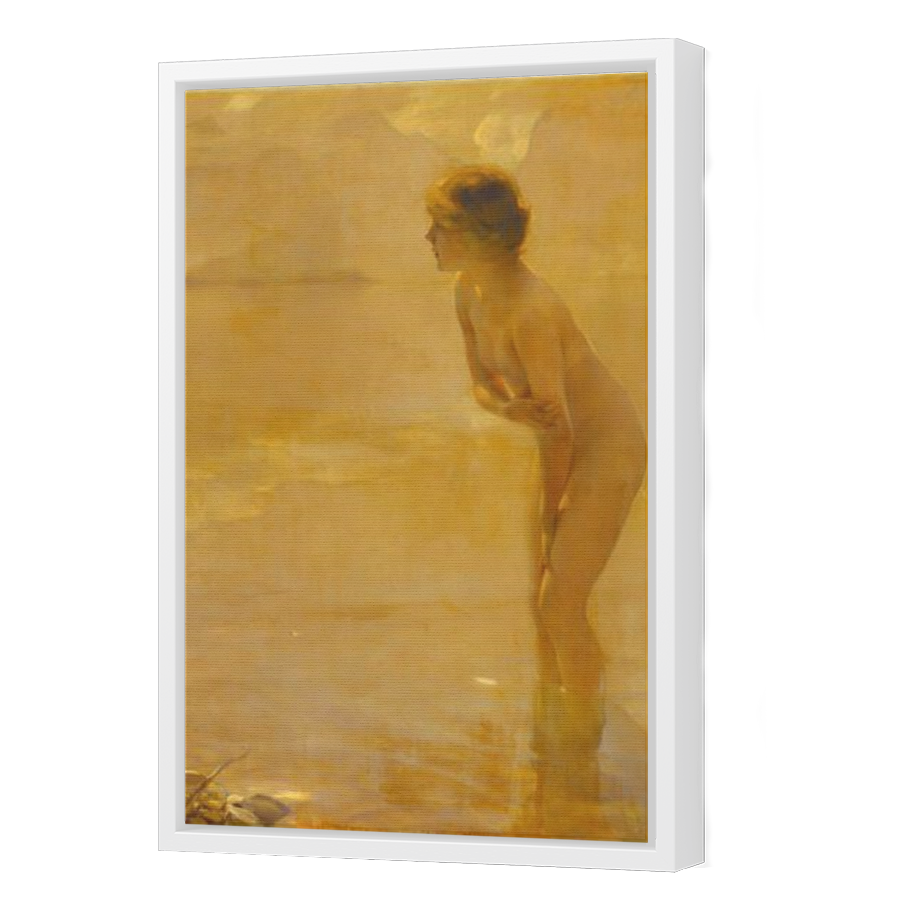 Thumbnail for Canvas - White Floating Frame
