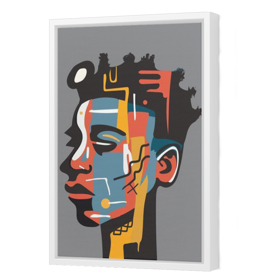 Thumbnail for Canvas - White Floating Frame