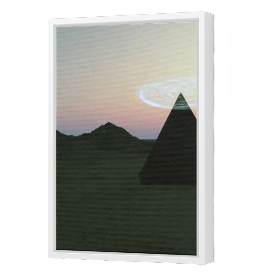 Thumbnail for Canvas - White Floating Frame