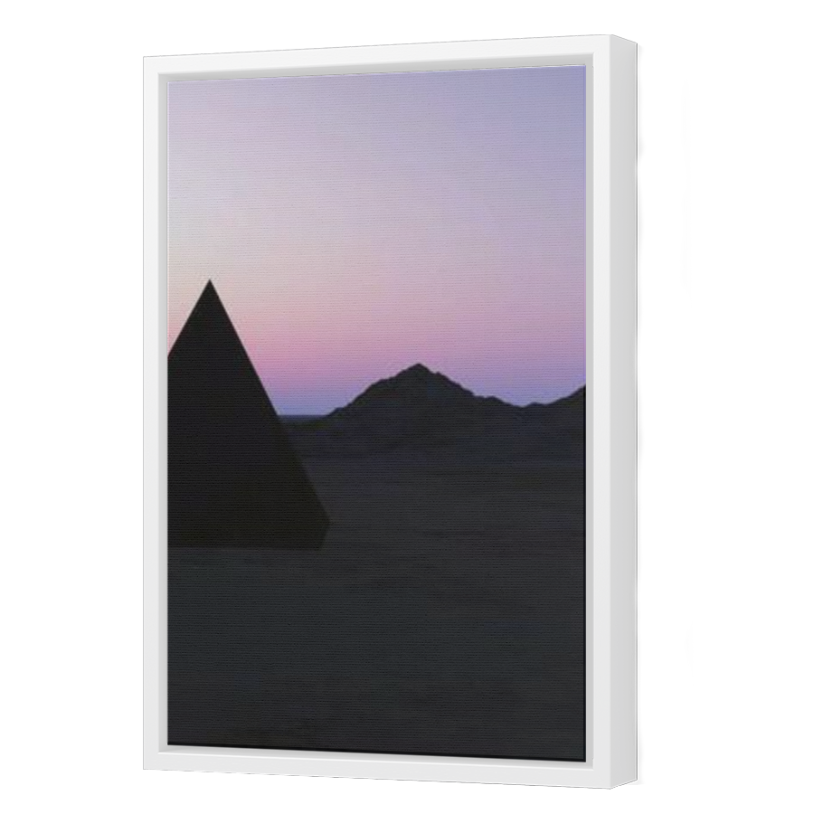 Thumbnail for Canvas - White Floating Frame
