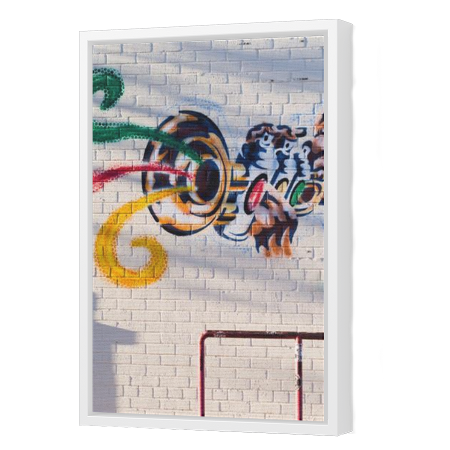 Thumbnail for Canvas - White Floating Frame