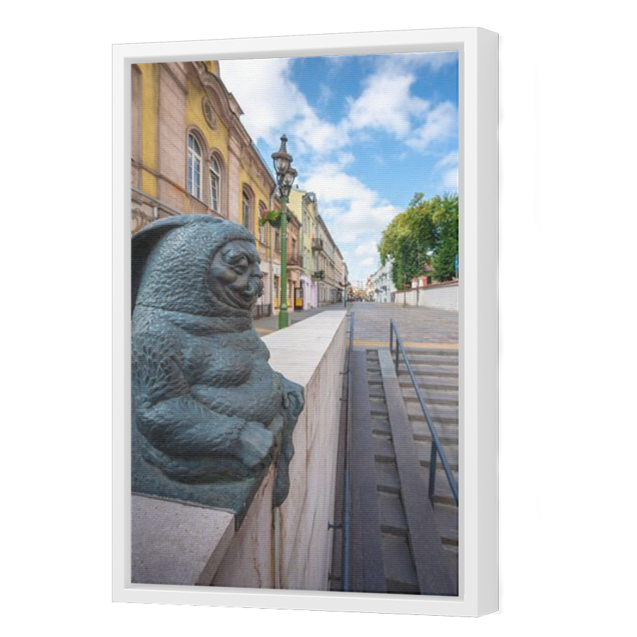 Thumbnail for Canvas - White Floating Frame