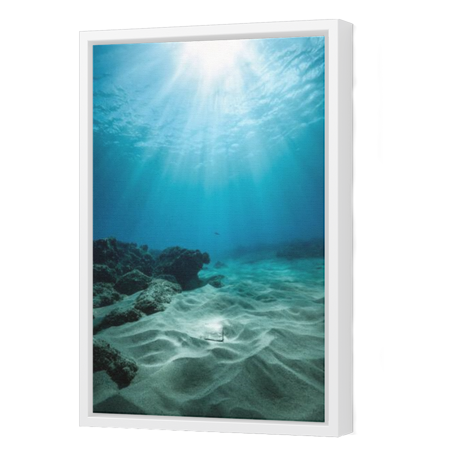 Thumbnail for Canvas - White Floating Frame