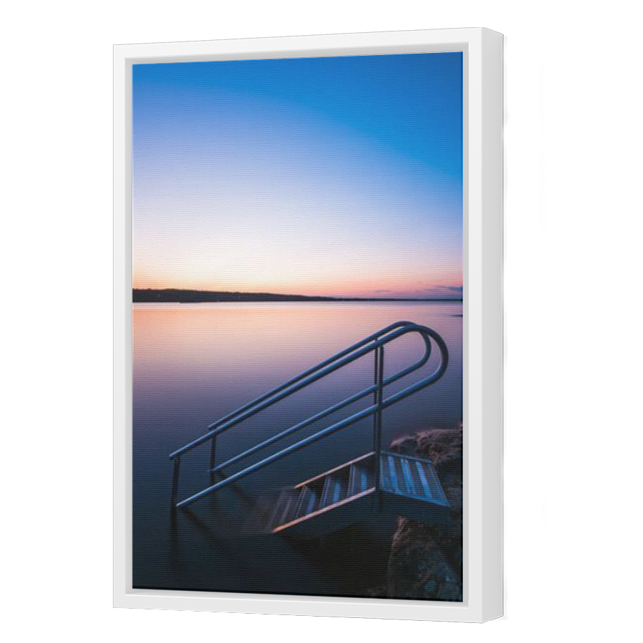 Thumbnail for Canvas - White Floating Frame
