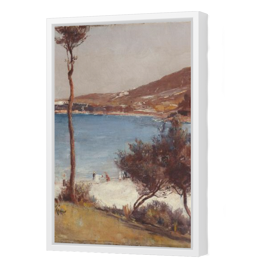 Thumbnail for Canvas - White Floating Frame