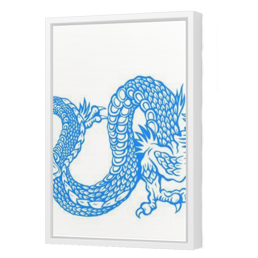 Thumbnail for Canvas - White Floating Frame