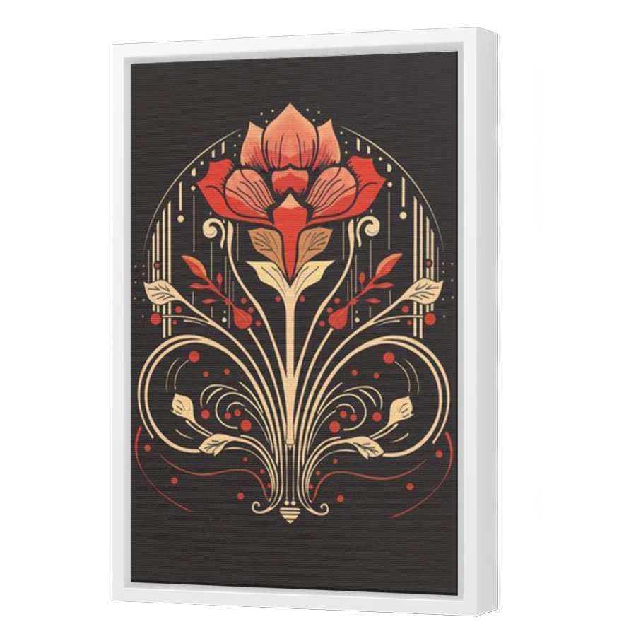 Thumbnail for Canvas - White Floating Frame