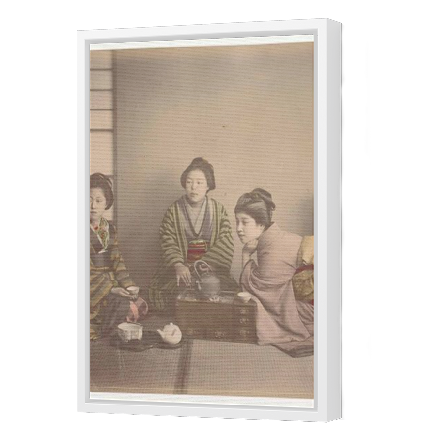 Thumbnail for Canvas - White Floating Frame