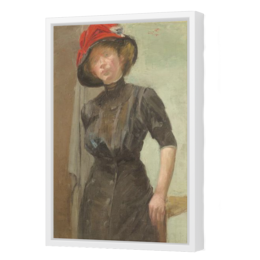Thumbnail for Canvas - White Floating Frame
