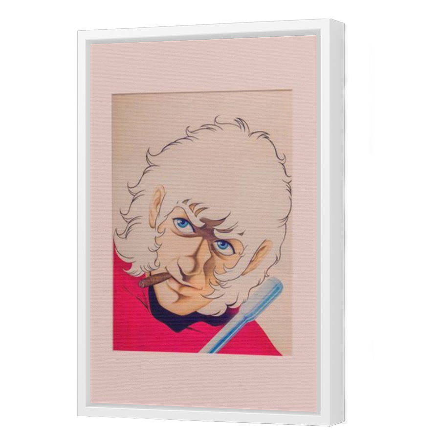 Thumbnail for Canvas - White Floating Frame