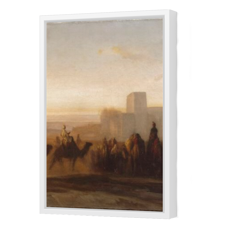 Thumbnail for Canvas - White Floating Frame