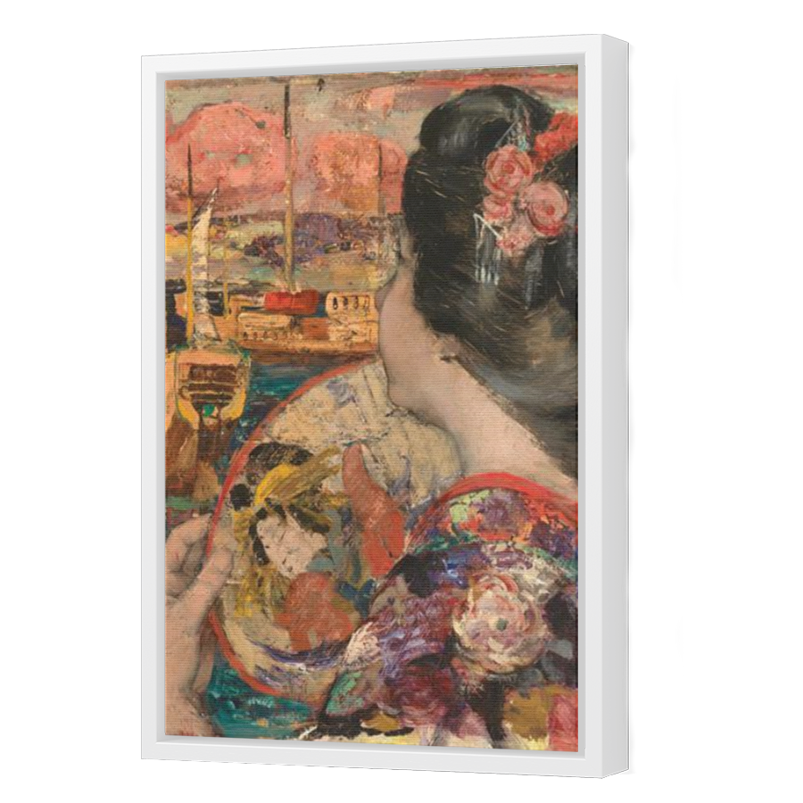 Thumbnail for Canvas - White Floating Frame