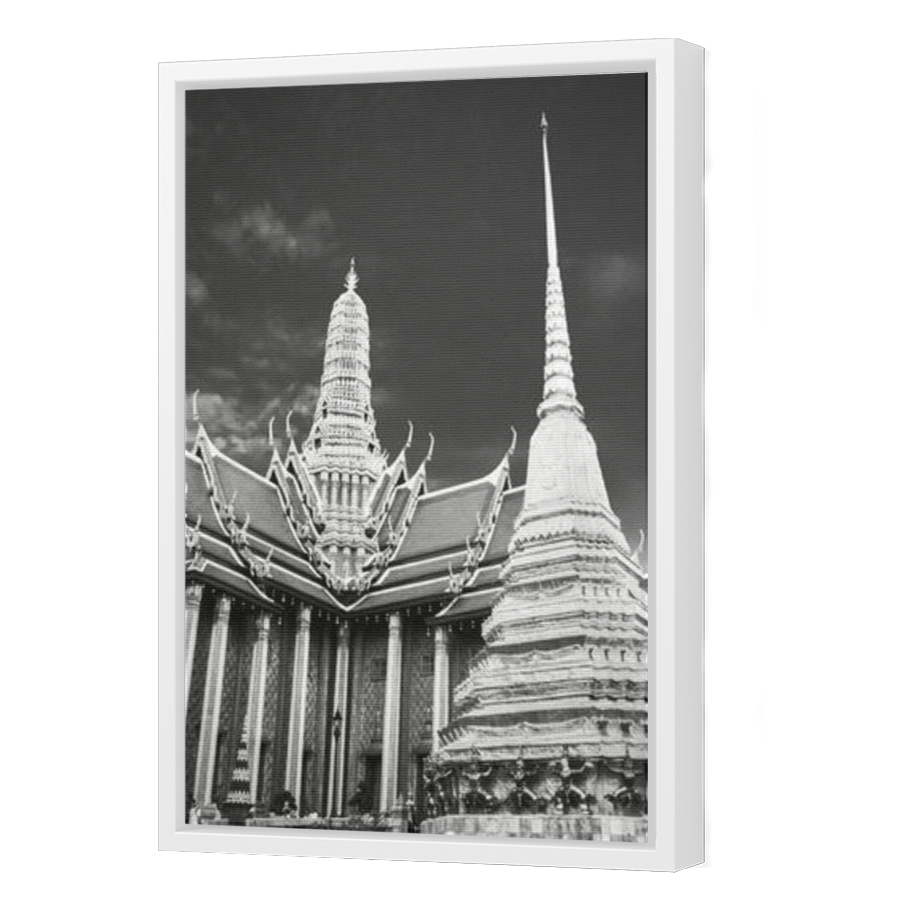 Thumbnail for Canvas - White Floating Frame