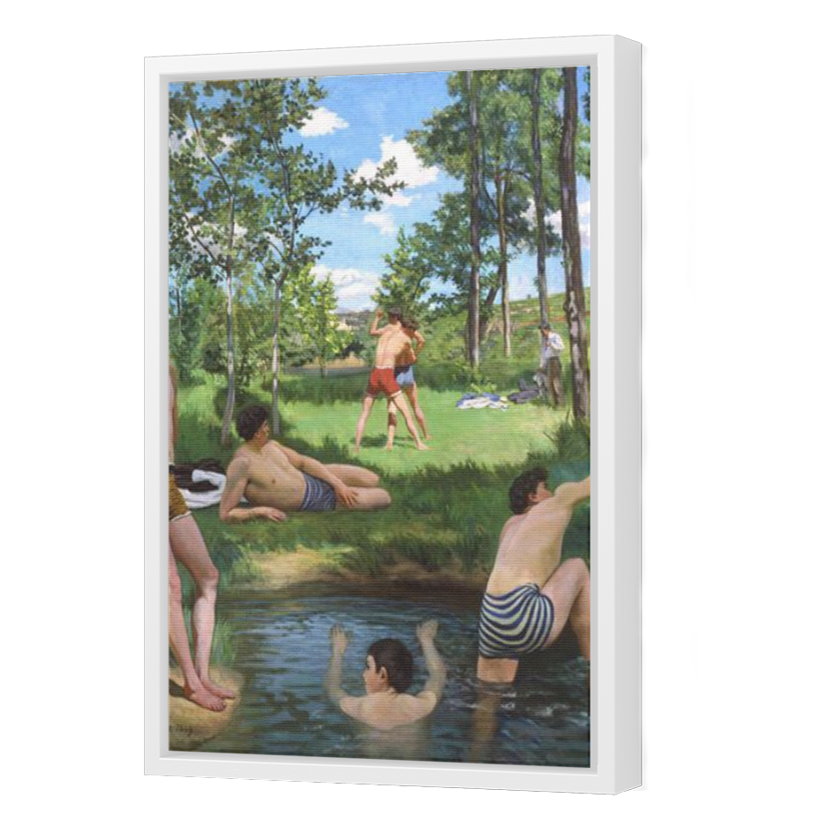 Thumbnail for Canvas - White Floating Frame