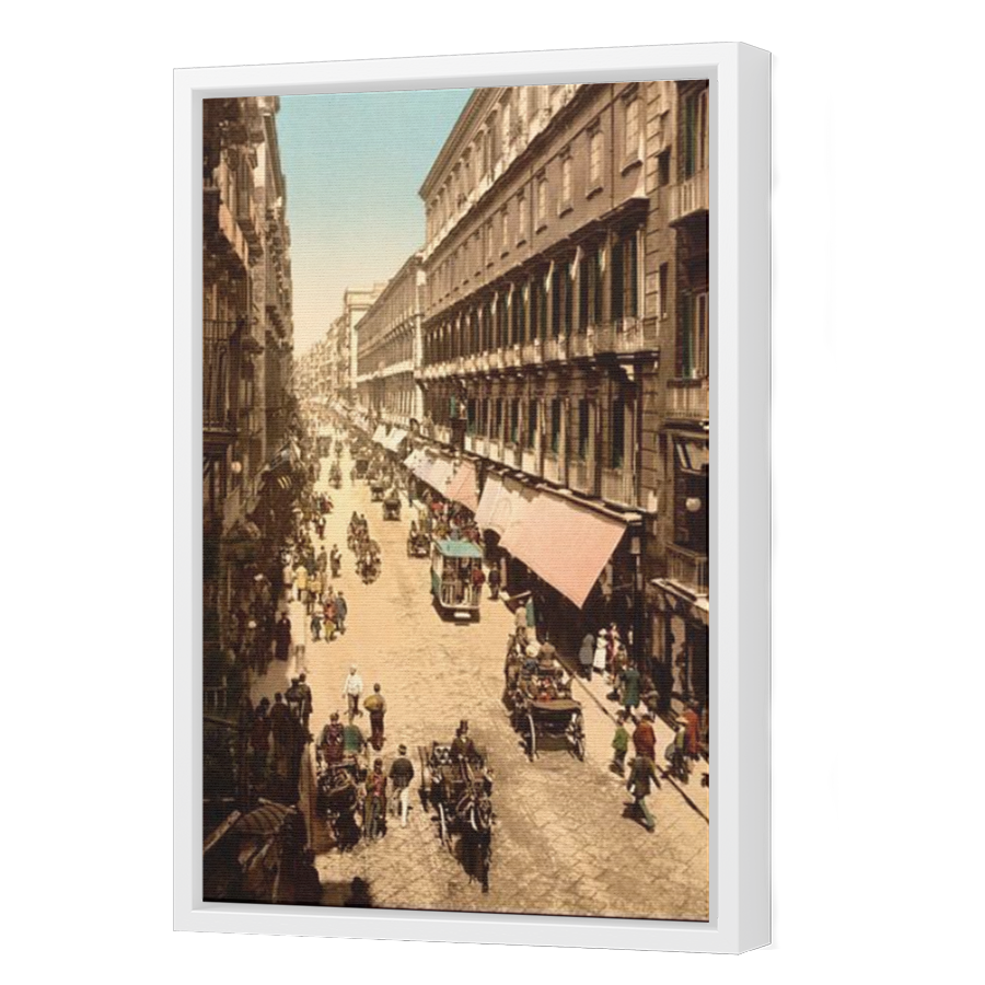 Thumbnail for Canvas - White Floating Frame