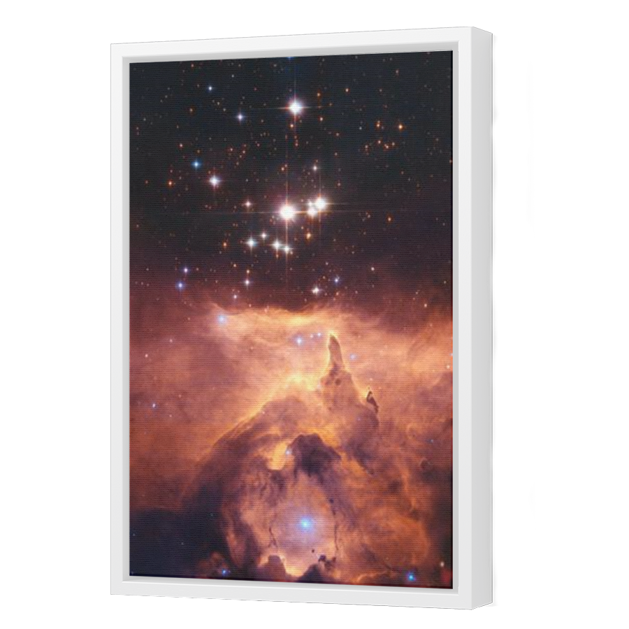 Thumbnail for Canvas - White Floating Frame