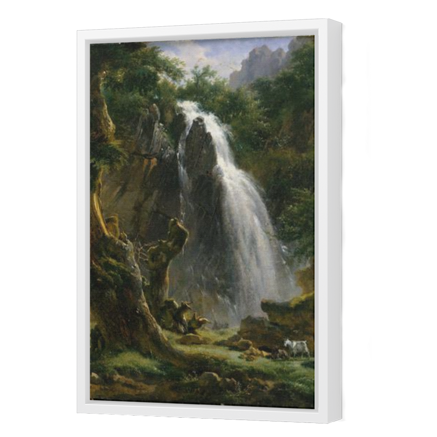 Thumbnail for Canvas - White Floating Frame