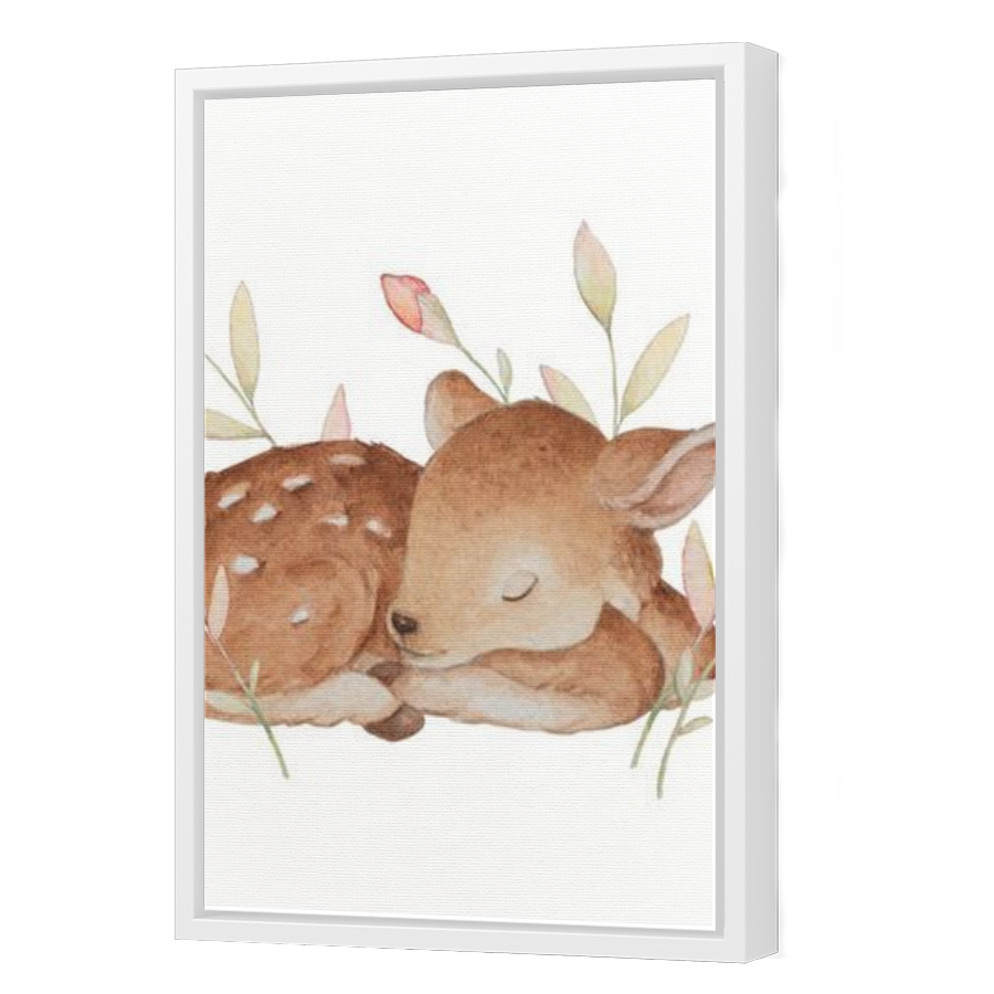 Thumbnail for Canvas - White Floating Frame