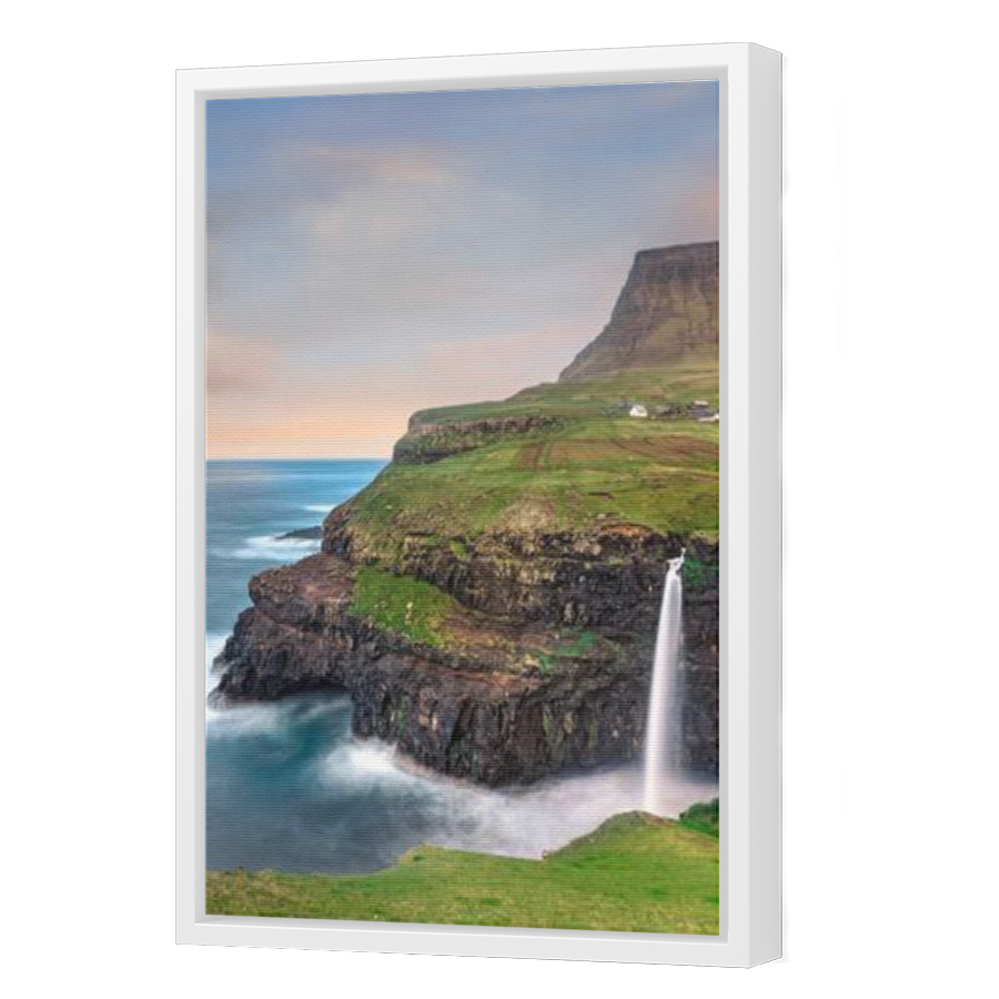 Thumbnail for Canvas - White Floating Frame