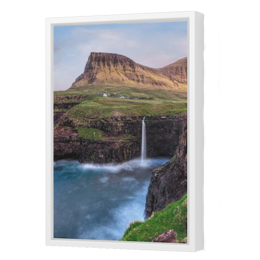 Thumbnail for Canvas - White Floating Frame