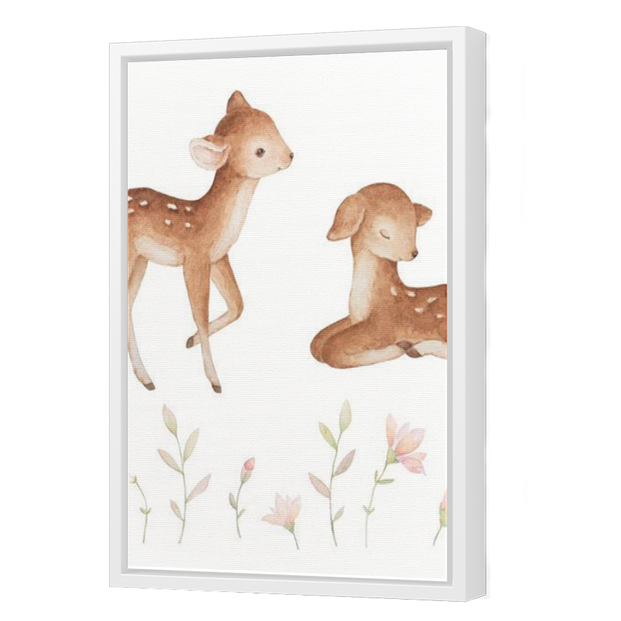 Thumbnail for Canvas - White Floating Frame
