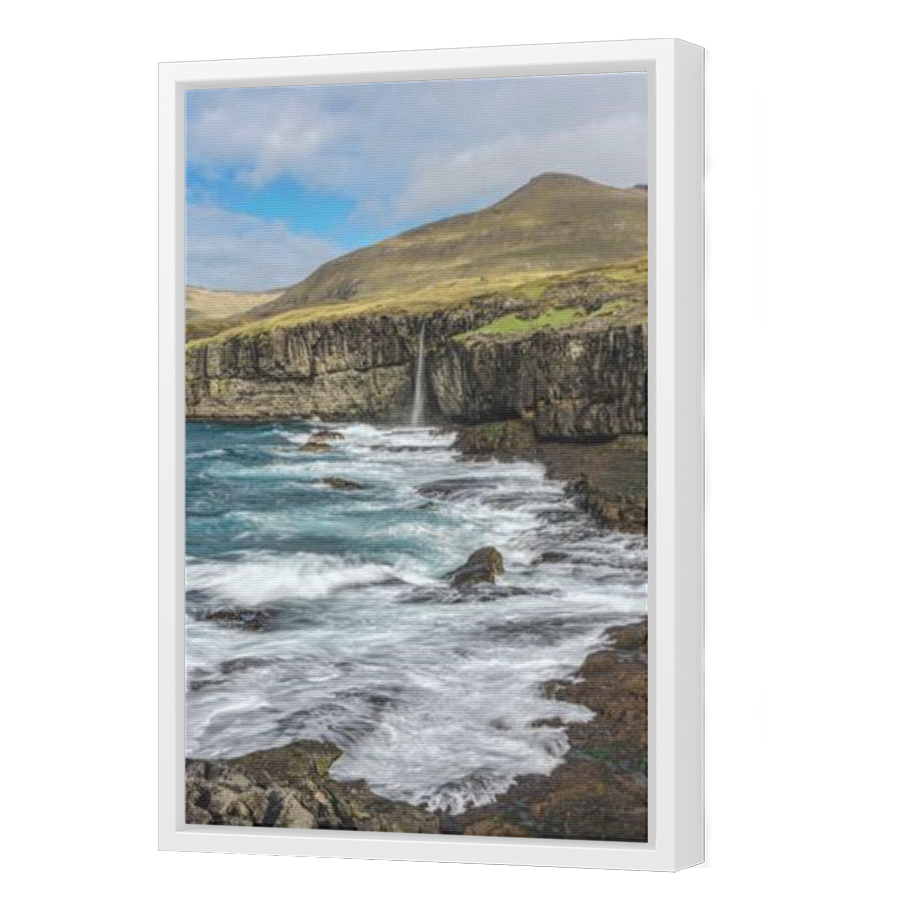 Thumbnail for Canvas - White Floating Frame