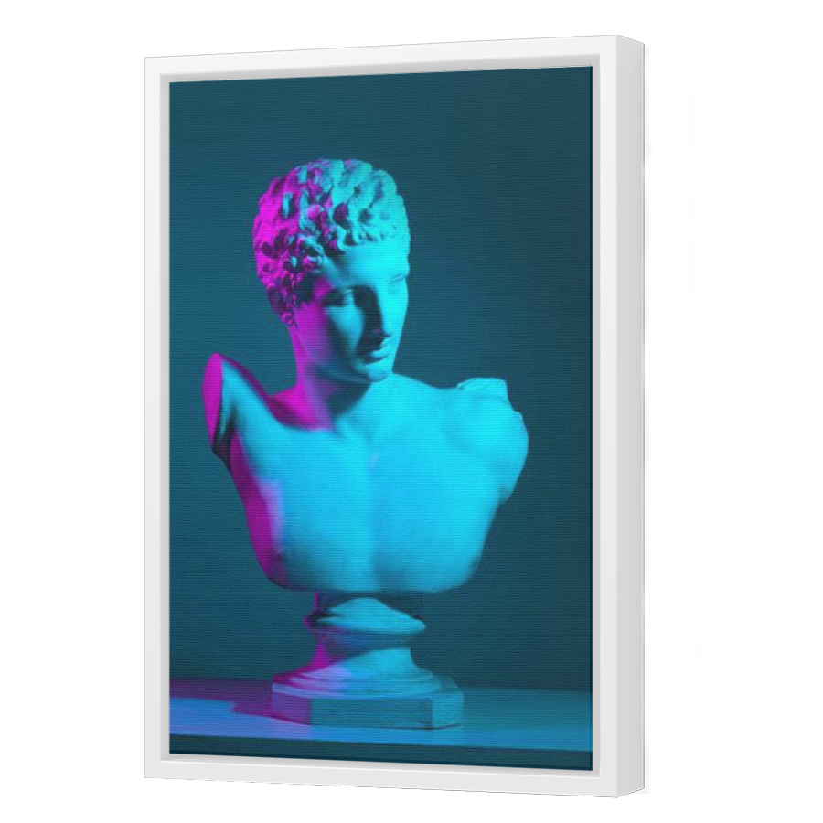 Thumbnail for Canvas - White Floating Frame