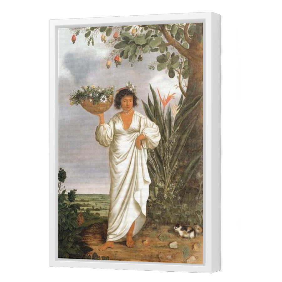 Thumbnail for Canvas - White Floating Frame