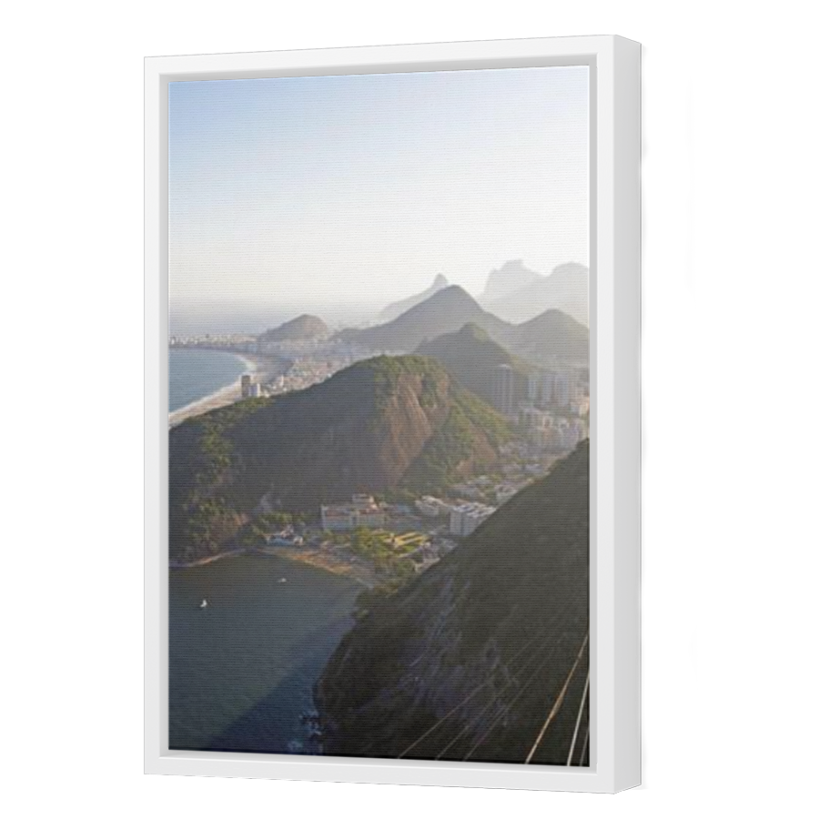 Thumbnail for Canvas - White Floating Frame