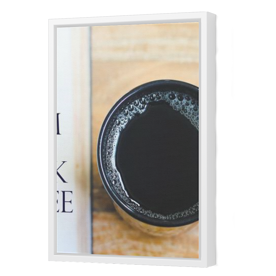Thumbnail for Canvas - White Floating Frame
