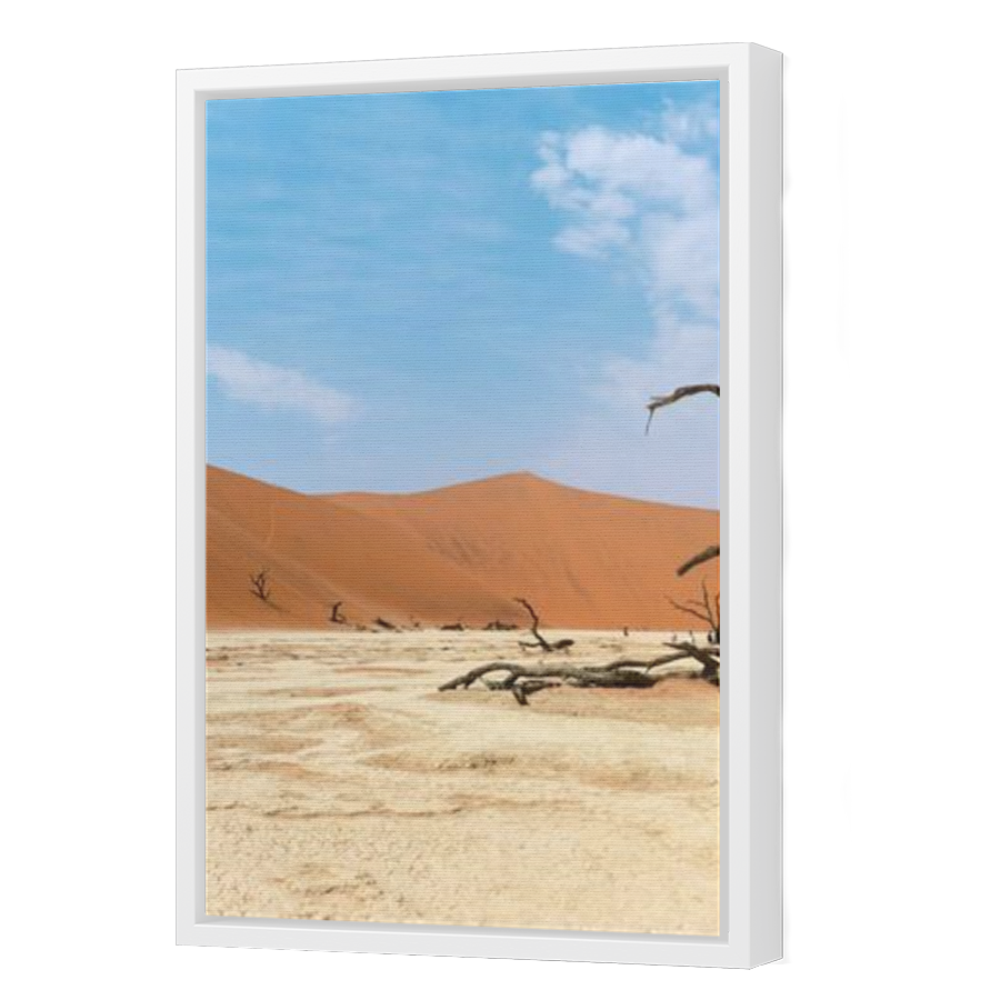 Thumbnail for Canvas - White Floating Frame