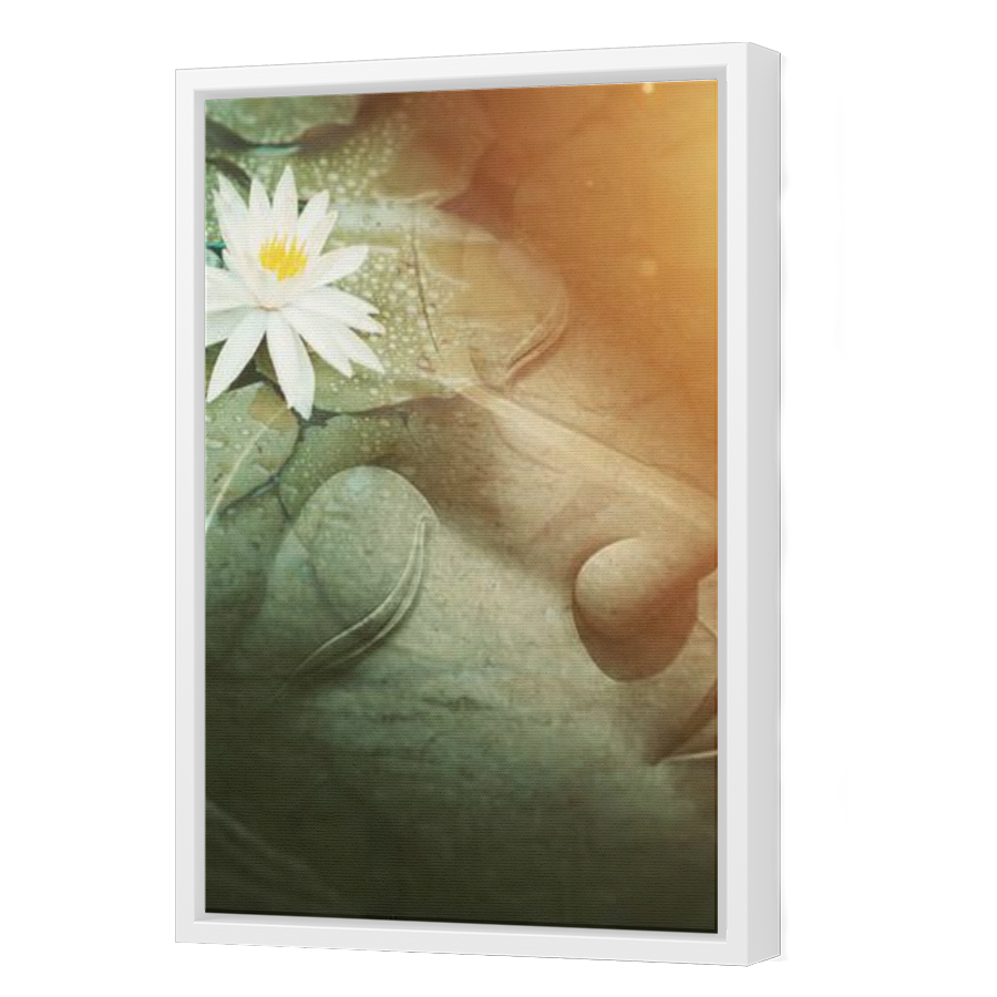 Thumbnail for Canvas - White Floating Frame