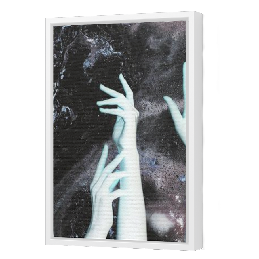 Thumbnail for Canvas - White Floating Frame