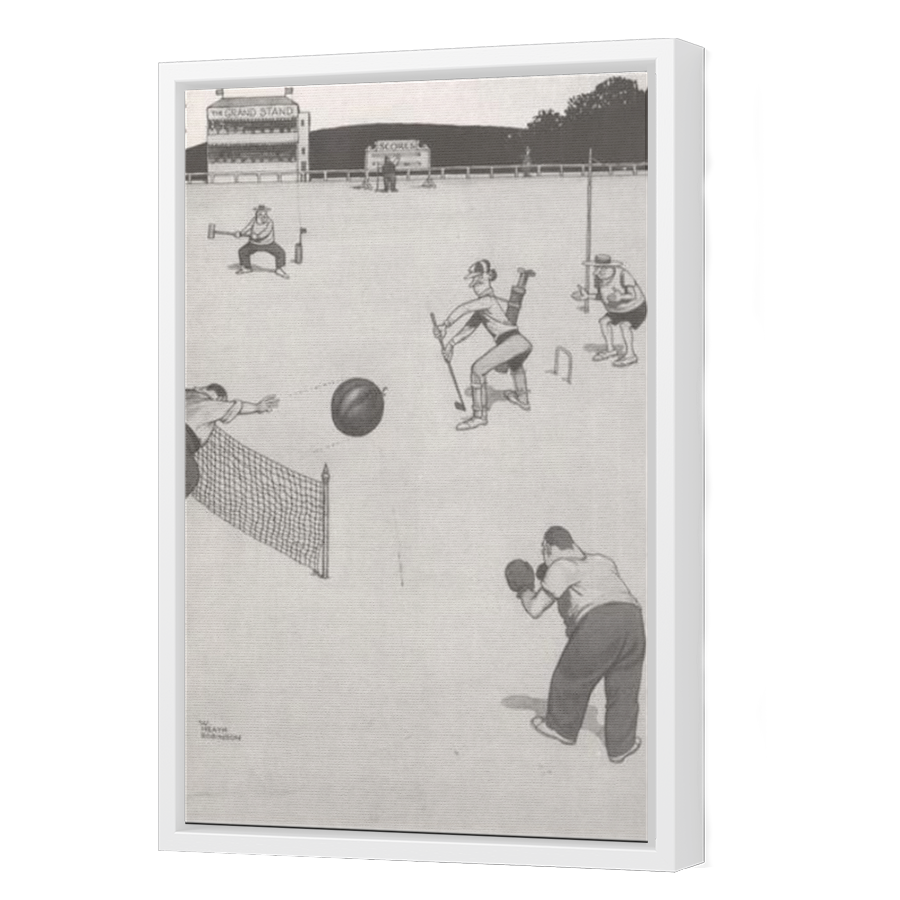 Thumbnail for Canvas - White Floating Frame