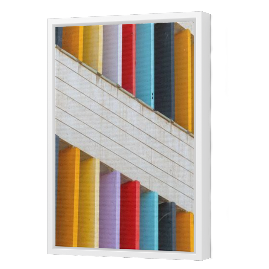 Thumbnail for Canvas - White Floating Frame