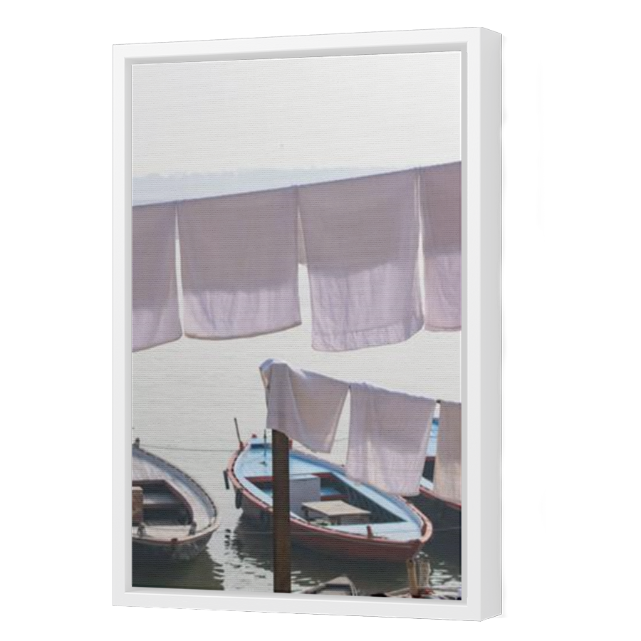 Thumbnail for Canvas - White Floating Frame