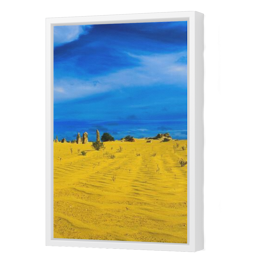 Thumbnail for Canvas - White Floating Frame