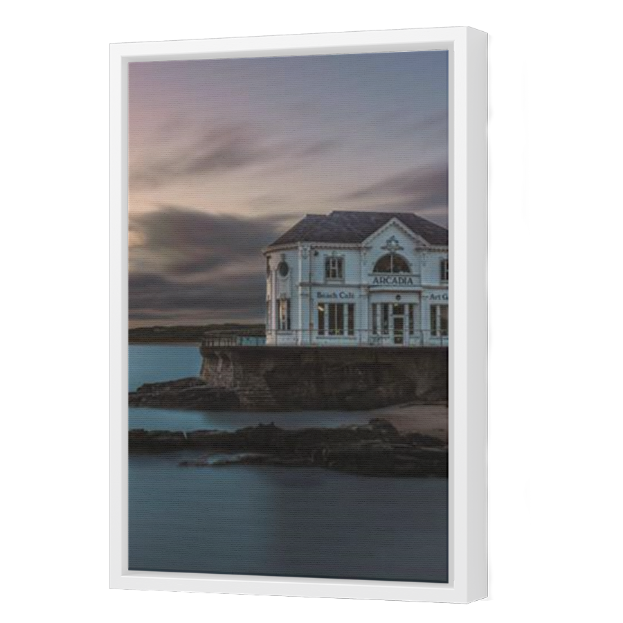 Thumbnail for Canvas - White Floating Frame