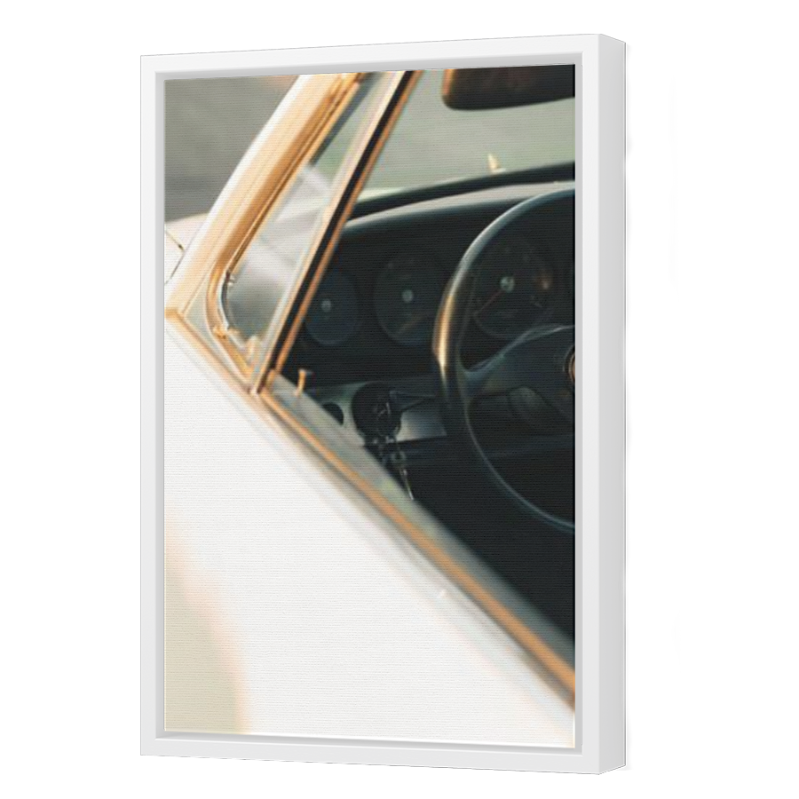 Thumbnail for Canvas - White Floating Frame