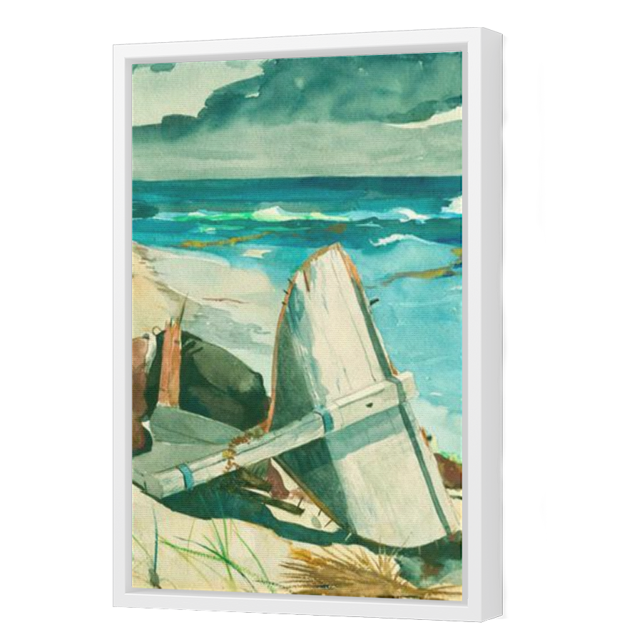 Thumbnail for Canvas - White Floating Frame