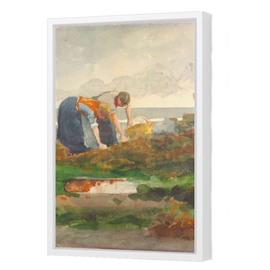 Thumbnail for Canvas - White Floating Frame