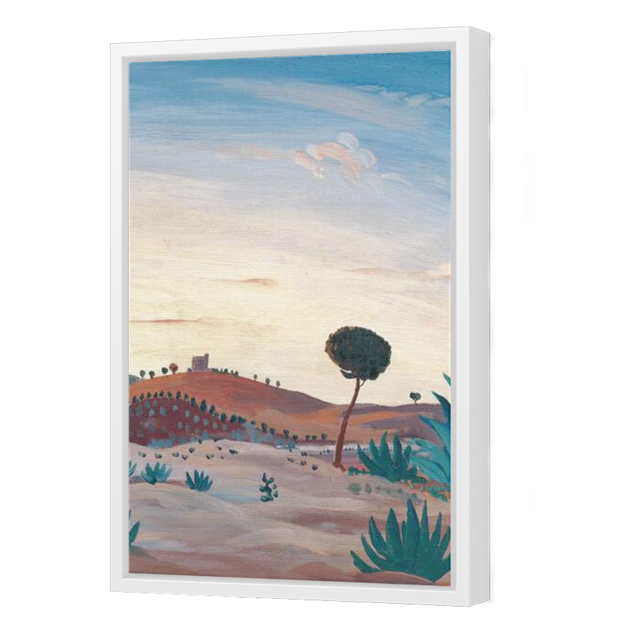 Thumbnail for Canvas - White Floating Frame