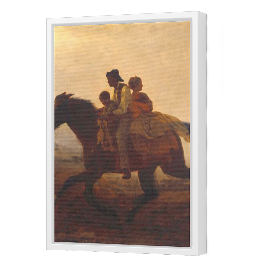 Thumbnail for Canvas - White Floating Frame