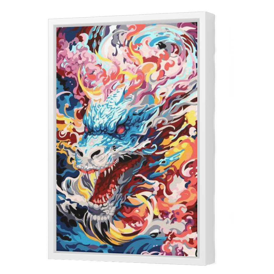 Thumbnail for Canvas - White Floating Frame