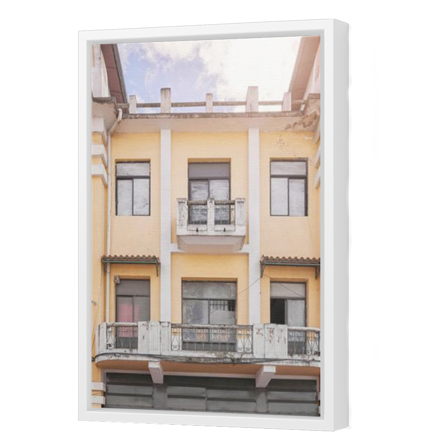 Thumbnail for Canvas - White Floating Frame