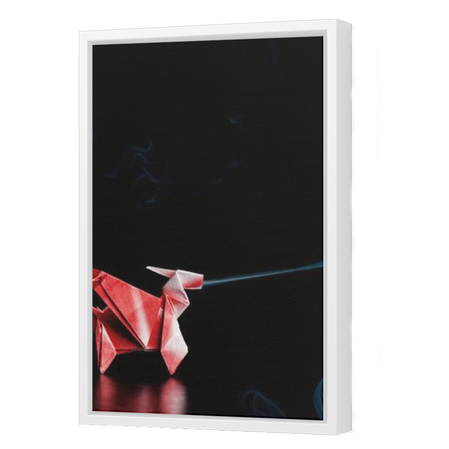 Thumbnail for Canvas - White Floating Frame