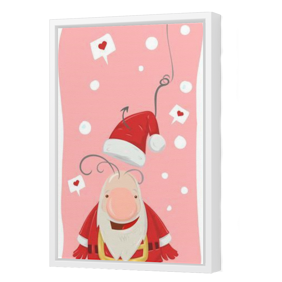Thumbnail for Canvas - White Floating Frame